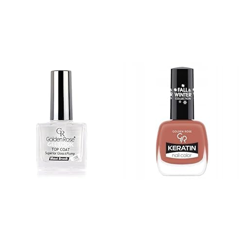 Golden Rose Gel Look Top Coat & Oje Seti
