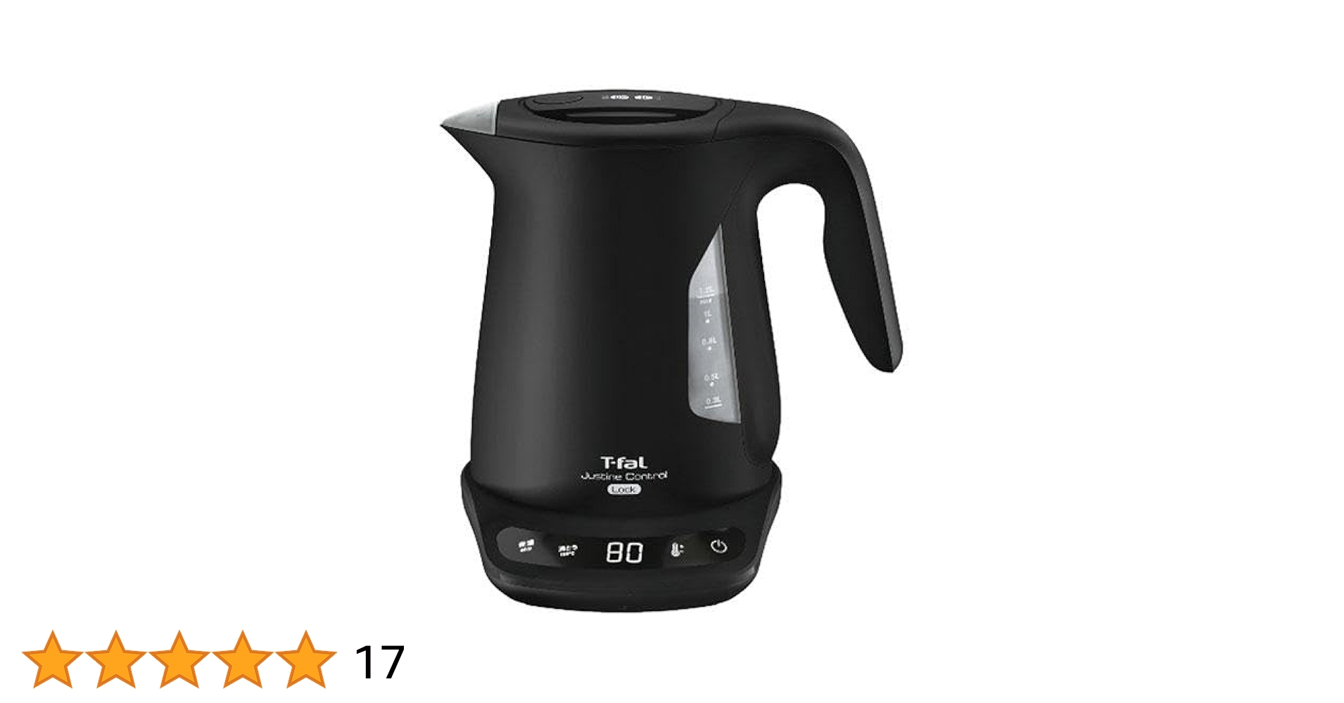 ティファール　電気ケトル　ジャスティン1.2L KO823NJPA 楽天市場】ティファール 電気ケトル 1.2l ジャスティン ロック