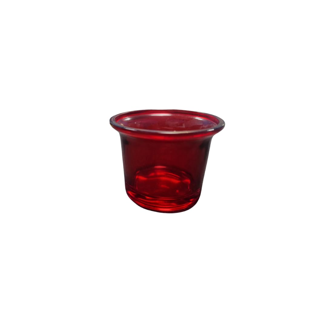 Bell Tent Boutique...Happy Glamping Red Pack Of Replacement Votives For Tea Light Chandeliers (20, )