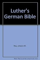 Luther's German Bible 0404198600 Book Cover