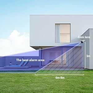 EZVIZ Dual Lens kültéri biztonsági kamera 1080P, színes éjszakai látás, mozgásérzékelés, sziréna, IP67