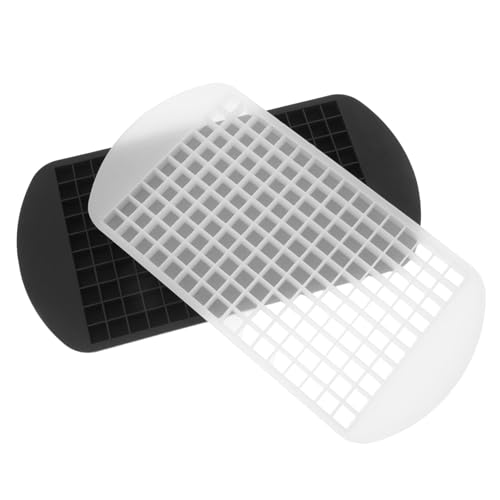 Amosfun 2pcs Mini Molde de Silicona para Cubos de Hielo miniatura 1