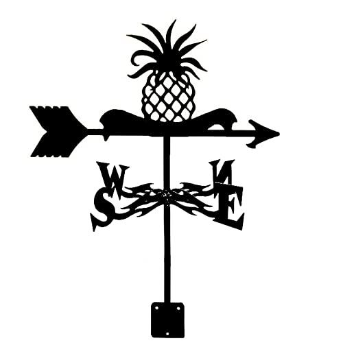 Girouette de jardin précise pour indiquer la direction du vent, facile à installer