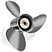YOUNG PROPS 14 1/4 x 23 Stainless Steel Outboard Boat Propeller for Volvo Penta SX Drive All Models Engines 130-300 HP 3 Blades 19 Spline Tooth RH