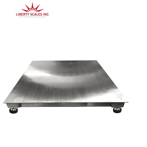 Báscula Liberty LS-800-SS de acero inoxidable 48x48 pulg miniatura 3