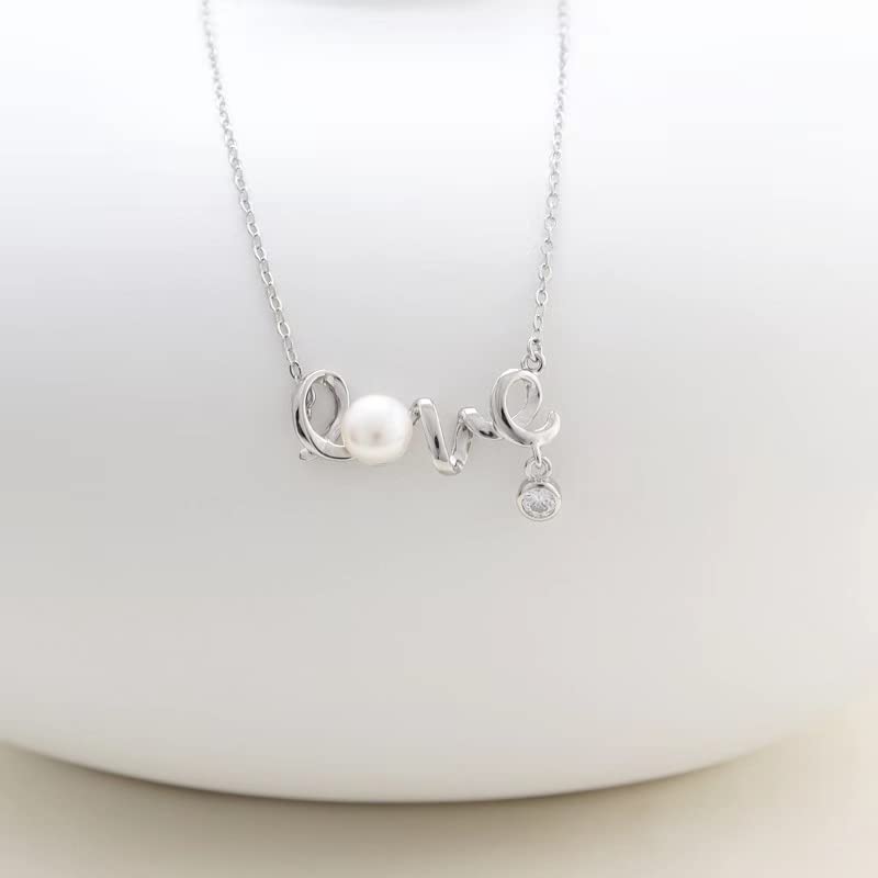 Solid 925 sterling silver necklace setting, pendant setting without pearl,heart and arrow zircon,jewelry DIY,gift DIY, gift for love-NT0102