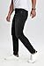 TEGIAS Men's Skinny Slim Fit Stretch Comfy Fashion Denim Jeans Pants，black30L 34