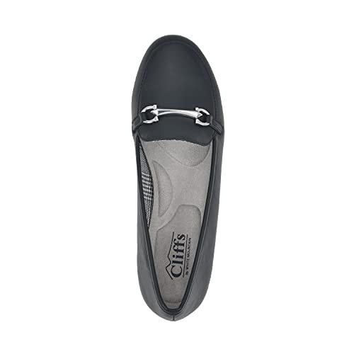 Image of CLIFFS BY WHITE MOUNTAIN Women's Glowing Cushioned Loafer Flat