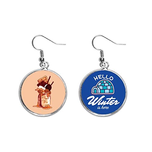 Pendientes de tarro de galletas de chocolate el regalo ideal de invierno