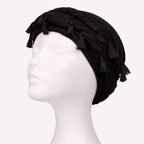 Image of Red by Kiss Bow Wow Premium Satin Mens Turban - Anti Breakage Moisture Retention, Stylish Soft Light Comfort Headwear