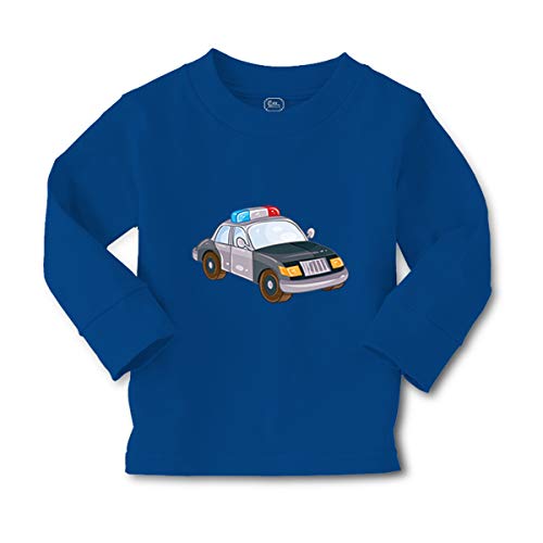 Kids Long Sleeve T Shirt Police Car Little Cotton Boy & Girl Clothes