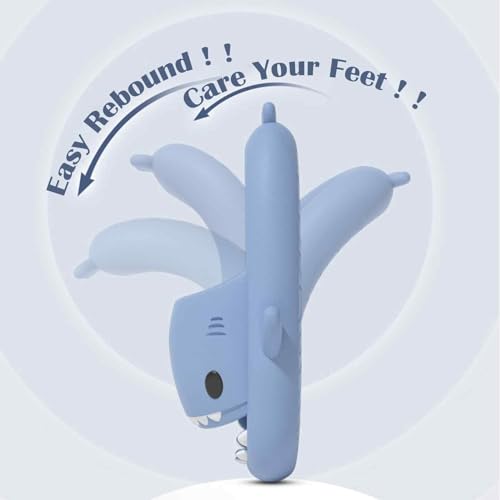 Lethargic Shark Slides for Men and Women, Cloud Fun Animal Slipper for Adult, Cozy Non-Slip Shark Sandals for Bathroom, Outdoor3