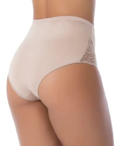 Kit 10 Calcinhas Cós Alto Segura Barriga Feminina Atacado (CORES SORTIDAS, G (44))