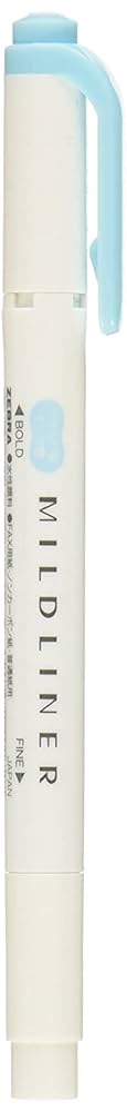 Amazon.com : Zebra High Lighter Mildliner, Mild Blue (WKT7