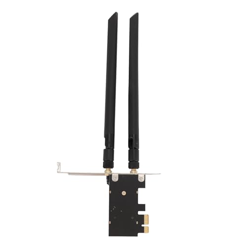 Carte WiFi PCIe WiFi 7 MT7925 Pro, Adaptateur Réseau sans Fil Tri-Bande 2,4 G/5 G/6 G, 5400 Mbps, Bluetooth 5.3, Double Antenne 8 DB, PCIe x1