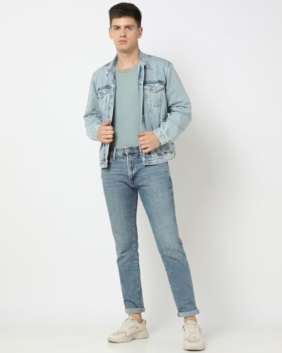 Image of GAP Men's Cotton Elastane Classic Denim Jacket