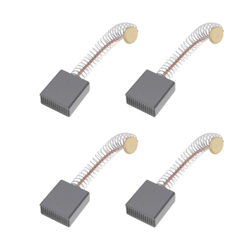 VGOL 4 Escobillas de Carbón para Motor de 7 X 15 X 17 Mm Compatible con RUBI Rubimix Mezcladores.