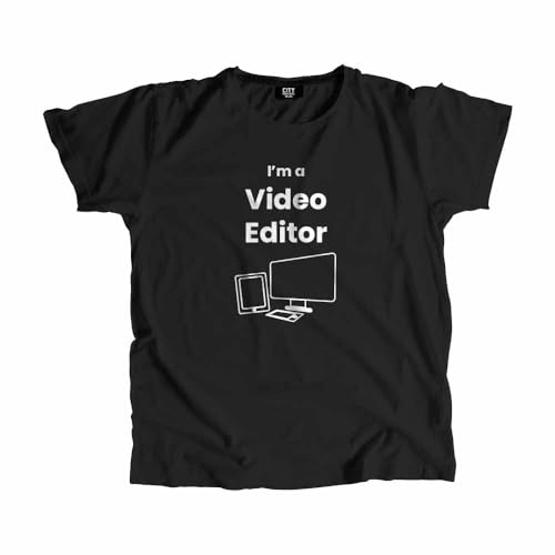 T-shirt Video Producer vêtement noir unisexe contre les reflets