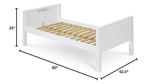 Camaflexi Daybed, Solid Wood Mattress Foundation, Twin