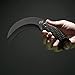 Schrade Delta Class Boneyard Fixed Blade with 8Cr13MoV Grey Ti Coat for Outdoor Survival