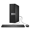 Dell Optiplex 7040 Business SFF – Computadora de torre pequeña (Intel Core i5-6500, 16 GB de RAM, 256 GB SSD, DVD-RW, WiFi) Win 10 Pro (renovado)