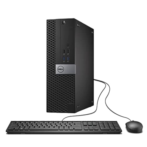 Dell Optiplex 7040 Business SFF Computer Small Tower PC (Intel Core i5-6500, 16GB Ram, 256GB SSD, DVD-RW, WiFi) Windows 10 Pro (Renewed)