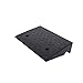 Pendenza rampe Curb veicolo, gli articoli Handling Mat macchina lenta Rampe scorrere giù in salita Rampe/for gli animali domestici e veicoli / 11-14 centimetri (Color : Black)