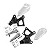TCMT Front Driver Footrest Foot pegs Brackets Kit Fit For Kawasaki Ninja ZX-4R ZX-4RR 2023-2025 ZX-25R 2020-2025 Replace For 35063-1486-18R/35063-1487-18R