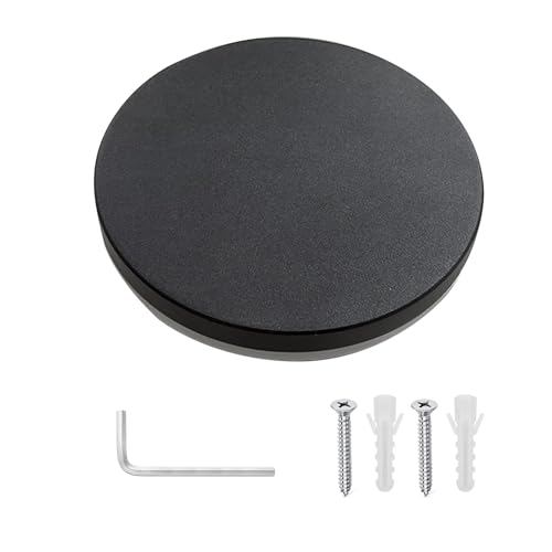 Marhynchus Eclipse Aplique de Pared Redondo Aplique de Pared LED Iluminación de 360 ​​​​° con Luz Cálida Lámpara de Interior Montada en la para Sala de Estar, Dormitorio, Pasillo (Círculo de luz