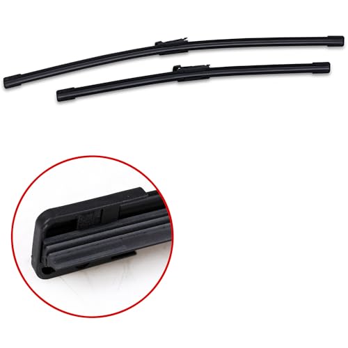 Image of BOSCH 3397014010 AeroTwin Wiper Blade Combo - Set of 2 (24 inch& 18 inch) Pinch Tab | Driver and Passenger Side Original Equipment Replacement Blades