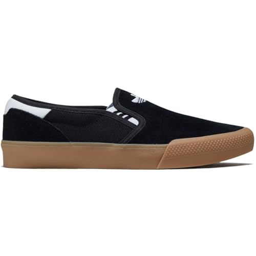 adidas Shmoofoil Slip Shoes - Core Black/FTWR White/Gum Four - 10.0