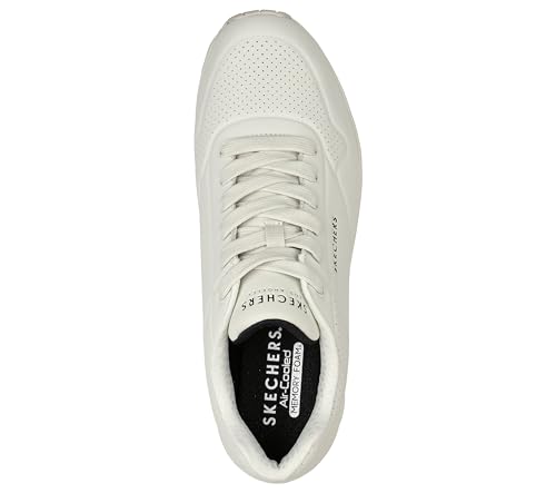 Image of Skechers Mens UNO - Stand ON AIR Casual Sneakers Off White