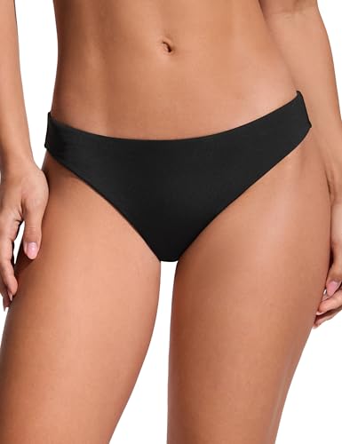 CRZ YOGA Low Waisted Bikini Bottom for Women - Cheeky...