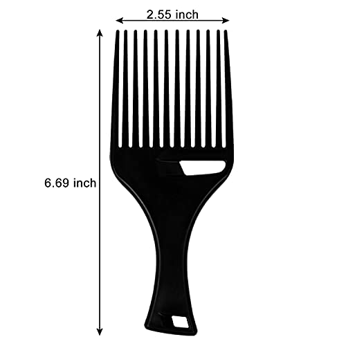 Hallo Big Holes & Big Size Barber Hair Brush Sponge Dreads Locking Twist Afro Curl Coil Wave Hair Care Tool(1 Pack) #TOP7