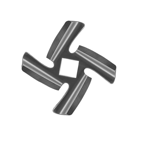 YINZHD DEYIN 1 Pieza de Cuchilla de licuadora n.º 5/n.º 7 for máquina de llenado de Salchichas y picadora de Carne eléctrica MGB-120, Piezas de reparación(No.5) - imagen 3