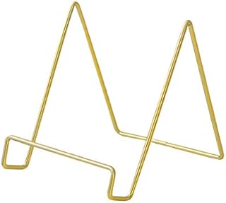 IKAAR Book Stand Book Holder for Reading Display Kitchen Perfect for Reading, Cookbook Stand, Music Book Document (Gold)