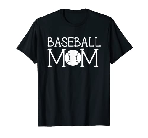 Regalo dei giochi della scuola di sport della mamma di baseball Maglietta