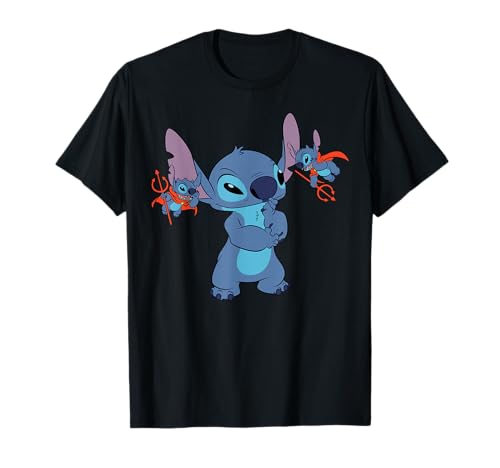 T-shirt Disney Lilo and Stitch All Bad vêtement coton graphique pour adolescent et adulte