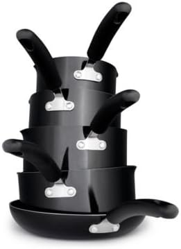 Lakeland Non-Stick Classic 5-Piece Pan Set - Black
