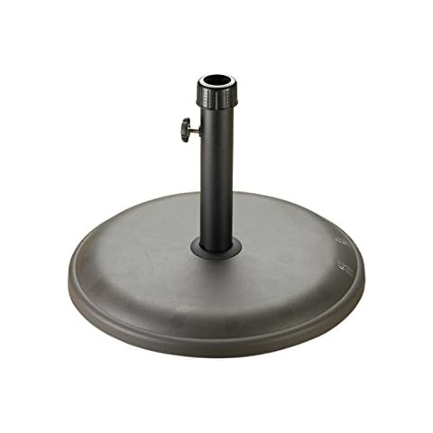 Royalcraft 16Kg Round Polycrete Outdoor Parasol Base - Black Cover