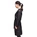 Dioche Salon Client Gown Anti Static Adjustable Hairdressing Smock for Spa Beauty Hair Black One Size Fits Most