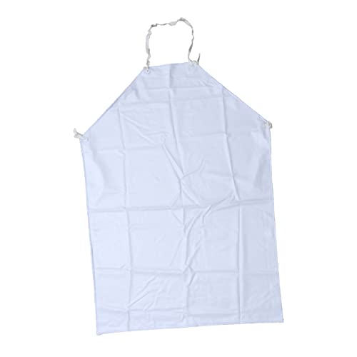 UTHCLO Waterproof Beef Tendon Apron Industrial Pvc 110x80cm Halter Neck for Kitchen Dish Washing