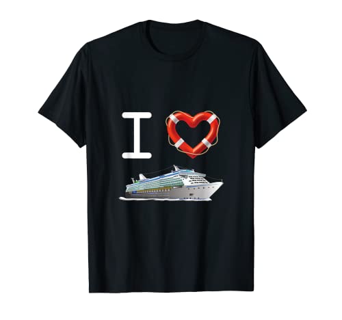 Crucero I Heart Love Camiseta