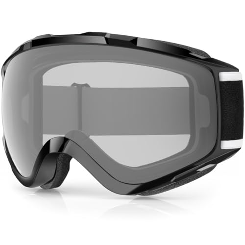 findway - Gafas de esquí unisex para jóvenes y adultos, para llevar sobre las gafas, con protección UVA 100 %, también para snowboard/nieve