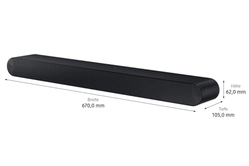 Samsung HW-S66GD 3.1-Kanal All-in-one Soundbar für TV-Geräte, Bluetooth-Lautsprecher mit...