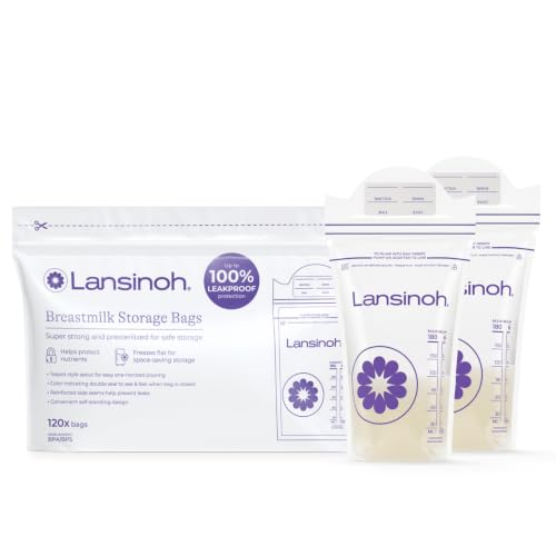 Image of Lansinoh Breastmilk Storage Bags, 6 Ounce, 120 Count
