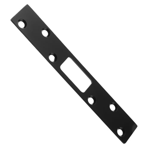 SWOOMEY Refuerzo de Cerradura para Puerta de Entrada Acero Inoxidable Estabilidad y Seguridad Incluye Tornillos para Interiores y Exteriores