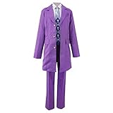 Xiao Wu Daiyamondo wa Kudakenai Yoshikage Kosaku Kawajiri Clothing Cosplay Costume (Male M) Purple