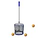 GeKLok Pingpong - Filet de ramassage de balles de tennis de table - Outil d'entraînement pour le ramassage et le rangement des balles