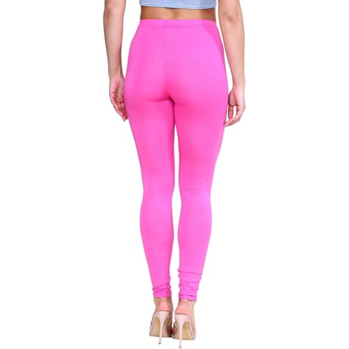 Leggings de microfibra Janisramone para mujer con cintura elástica 4